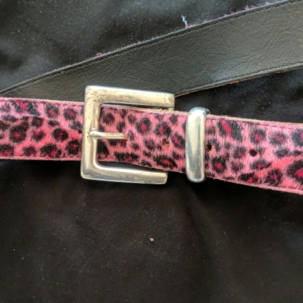 💜 Pink Fur Belt 💜